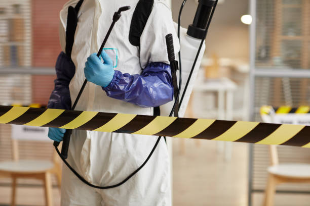 Professional Trauma Scene Cleanup technician working in Yantic, CT